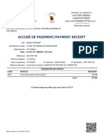 Quittance - ACCUSÉ DE PAYEMENT - CAPI 2024 - T1 - LT Nkolossan