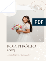 Portifólio 2023: Maquiagens e Penteados