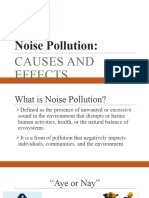 Noise Pollution