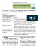 Cash Holding Cash Flow Dan Profitability Studi Pad