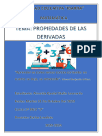 Propiedades de Las Derivadas