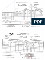 Mill Certificate for Steel Plate