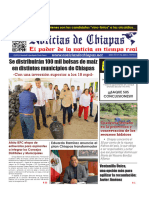 Periódico Noticias de Chiapas, Edición Virtual Martes 09 de Enero de 2024