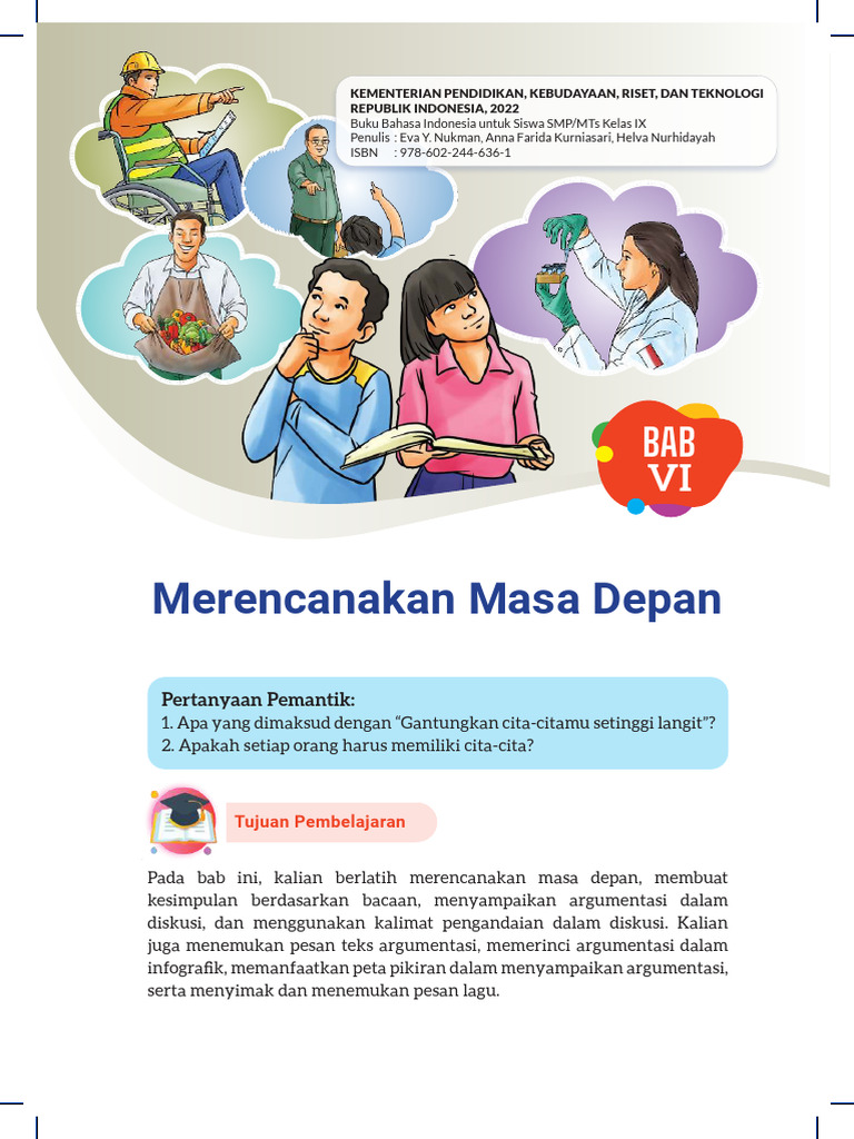 Buku Murid Bahasa Indonesia - Bahasa Indonesia Buku Siswa SMP Kelas IX ...