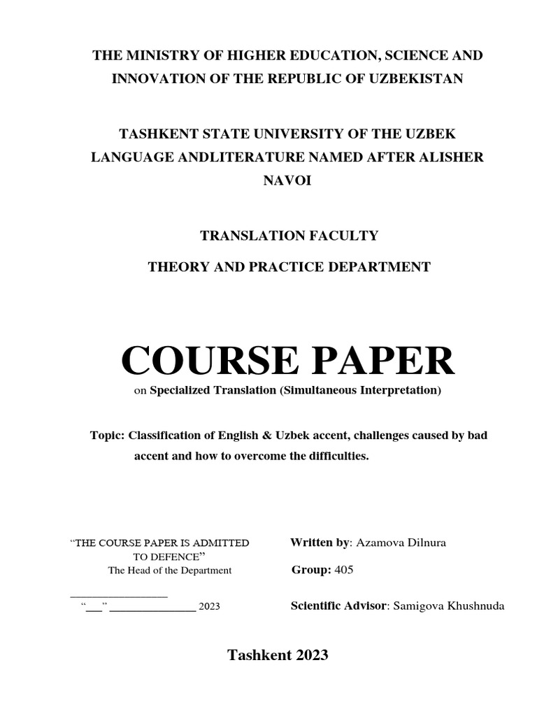 Accent Challenges in Translation | PDF | English Language | Accent ...