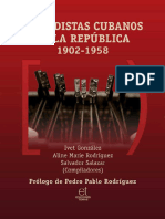 Periodistas Cubanos de La Republica 1902