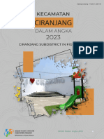 Kecamatan Ciranjang Dalam Angka 2023