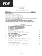 Grade 9 - Retest