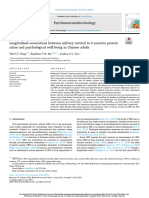 Psychoneuroendocrinology: Ted C.T. Fong, Rainbow T.H. Ho, Joshua C.Y. Yau