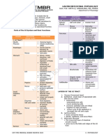 5 Handouts - Ust MBR 2022 - Gi Physiology - Dr. Sangalang