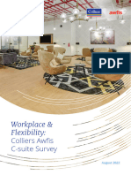 Workplace & Flexibility Colliers Awfis C-Suite Survey-Aug 2022