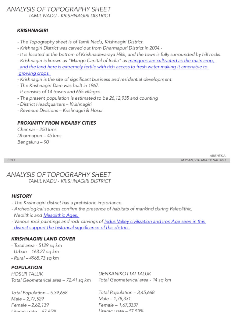 Topography Analysis Pdf