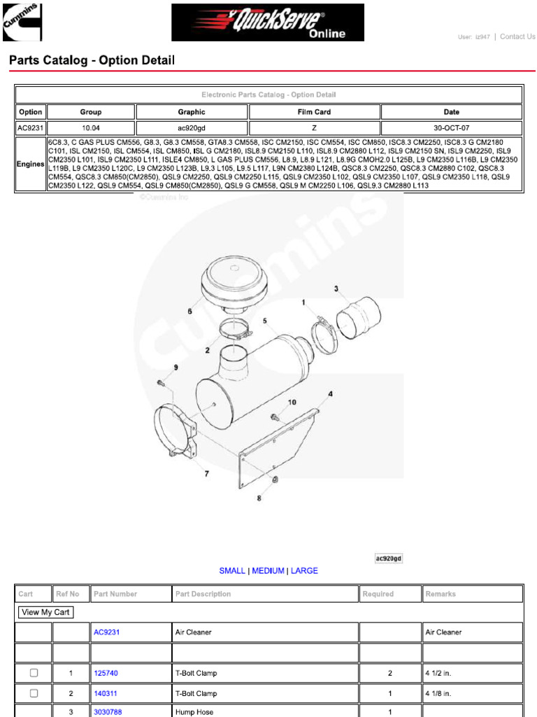 Air Cleaner | PDF