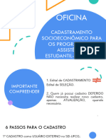 Oficina - Cadastramento 2022