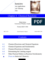 Ch04 Kimyasal Tepkimeler