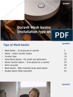 2023 Duravit All Wash Basins - MRP 19