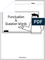 Punctuation and Question Words