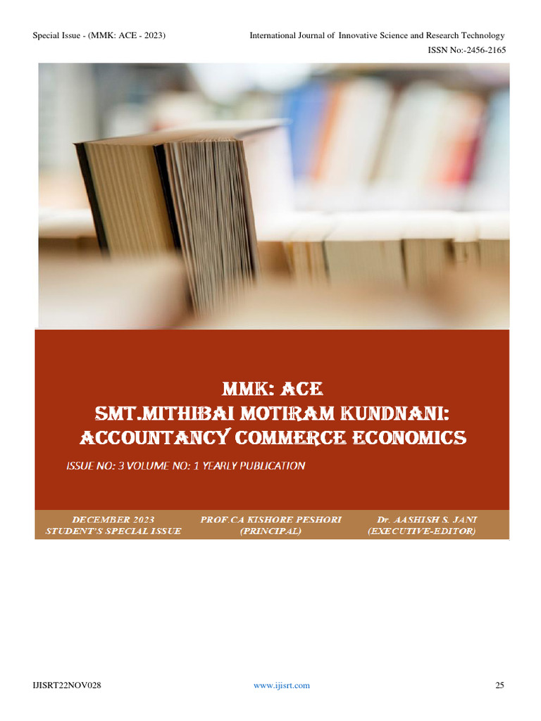 MMK College E-Journal: Student Research 2023 | PDF | Debit Card | Payments