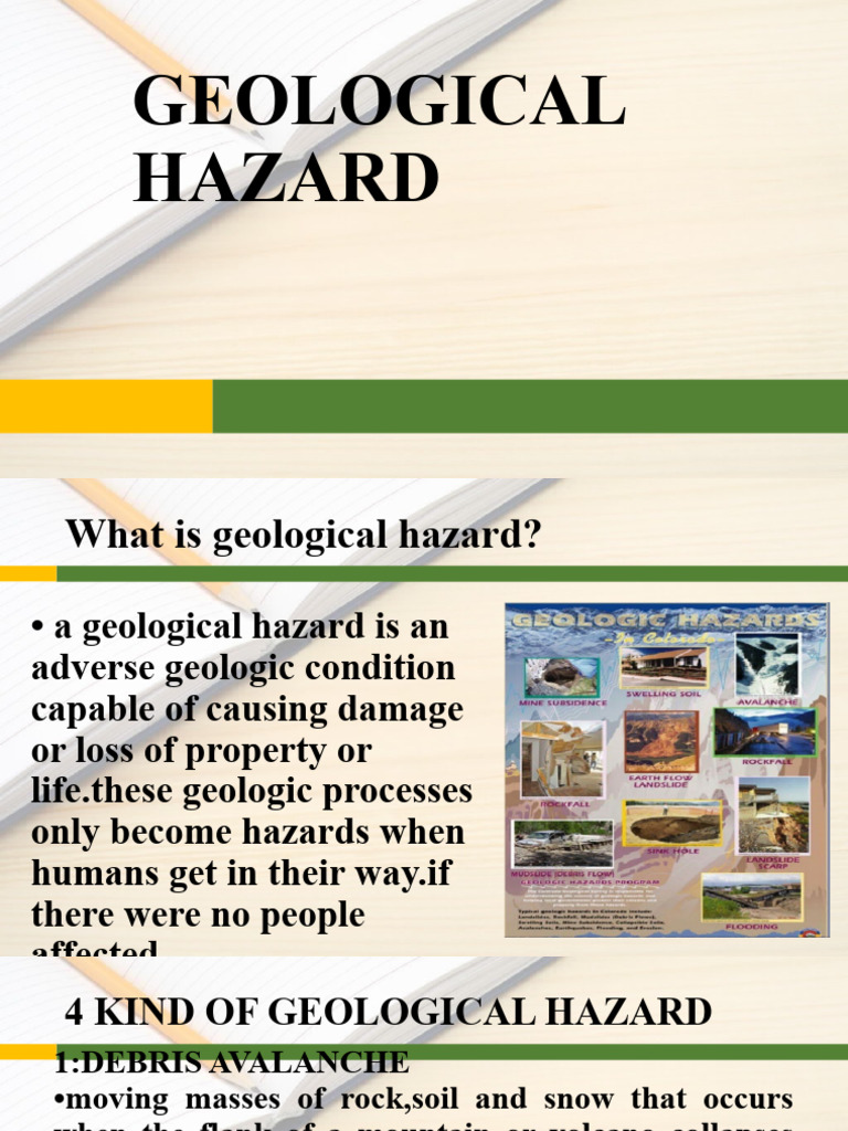 Definition Of Geological Process