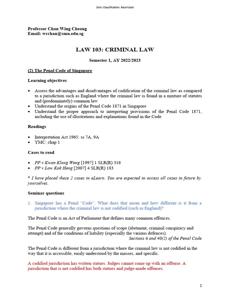 Penal Code Pdf
