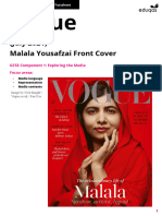 Vogue July 2021 Malala Gcse Factsheet - 1