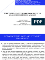 Sales and Nventory Manangement of Amazon