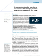 Mosteiro Losada Et Al 2021 Effects of Including Core Strengthening Exercise As Part of A Comprehensive Rehabilitation