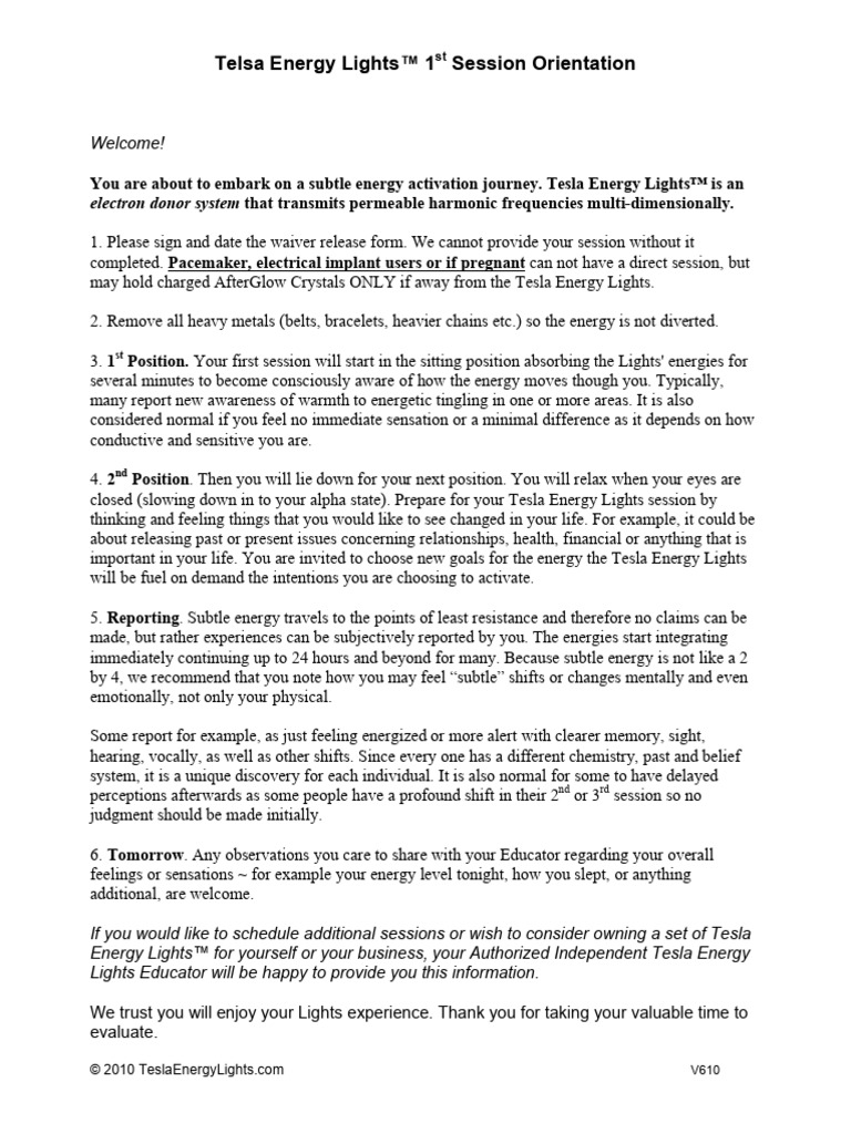 1st Session-Script - Measurements610 | PDF