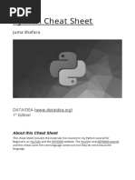 Python Cheat Sheet
