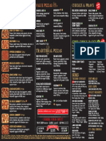 Donatos Carryout Menu | PDF | Pizza | Sausage