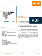 Industrial Differential Pressure Transducer: Specifications