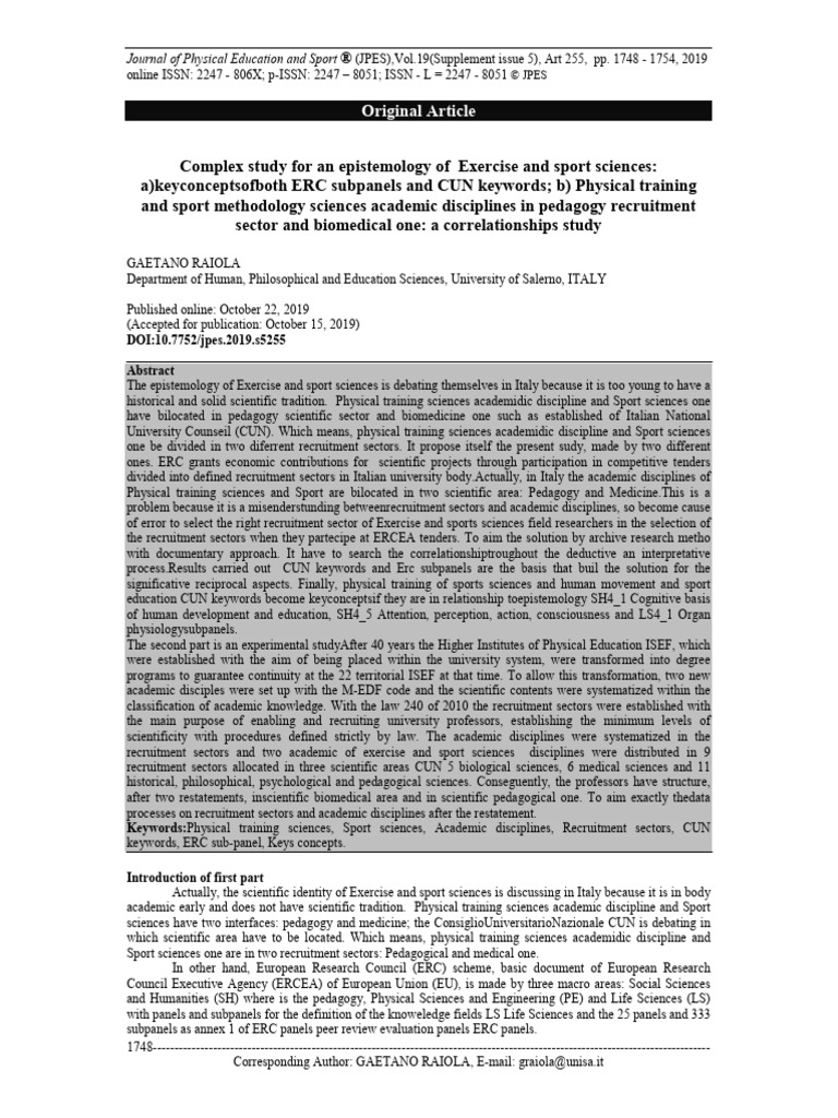 Complex Study For An Epistemol | PDF | Science | Cognition
