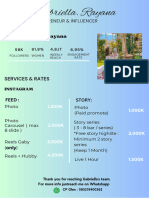 Rate Card Gabriella 2023