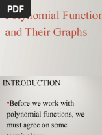 G10 Math Q2 - Week 1 - Polynomial Functions and Graph