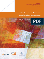 FORUM Sur L'accès Aux Services Financiers Rapports Du CGAP Et de Ses Partenaires