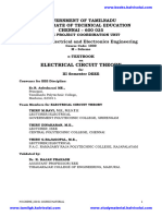Electrical Polytechnic Engineering-Electrical Circuit Theory Semester 3 Text Books