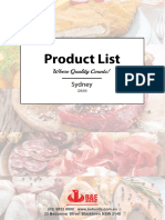 Product List 2020 Website