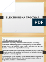 Seminarski Rad Na Temu Elektronska Trgovina DR Stojanović