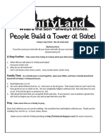 People Build A Tower at Babel