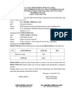 Berita Acara Serah Terima Buku Juz'amma T.A 2023 Pendidikan SD