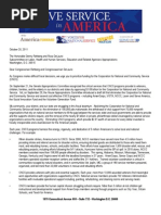 Download A letter from Save Service to Congressman Rehberg and Congresswoman DeLauro by ServiceNation SN69765764 doc pdf