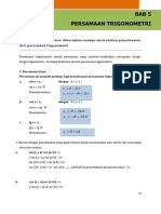 Persamaan Trigonometri