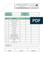 HSE-F-NEOM-005 - Plant, Vehicles Weekly Inspection Report