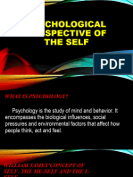 Psychological Perspective of The Self