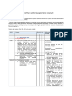 Anexa 12. Lista de Verificare Politici Europene Teme Orizontale