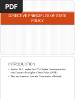 Directive Principles of State Policy