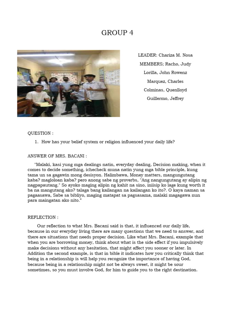 Group 4 | PDF