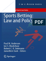 Sports Betting Law and Policy