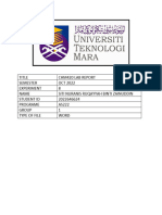 CHM420 - Lab Report - Experiment 8