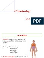 Chap1 - Anatomical Terminology
